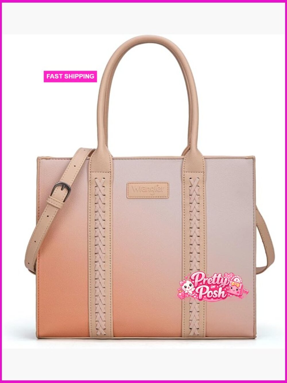 Large Tote Bag with Strap Faux Leather Work Handbag